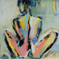 "Seated Nude"
