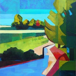 “Evening in the Vineyard II”