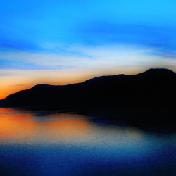 "Midnight Hour/Alaska"<br>
Photograph, 18"x27" horizontal<br>
$375, Contact:<br>photoartistkc@gmail.com