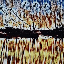 "The River Flows"<br>
Photograph, 20"x30" horizontal<br>
$450, Contact:<br>photoartistkc@gmail.com