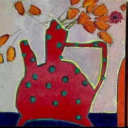 "Vase Quintet Adorned"<br>
Jill Finsen<br>$4200